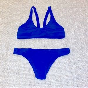 June Royal Blue Bikini Set